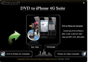 4Easysoft DVD to iPhone 4G Suite screenshot